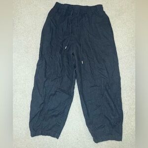 Zara Dark Grey Tapered Casual Pants